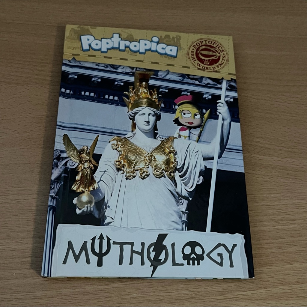 Poptropica Mythology Hardcover Book By Penguin Group Pearson Education Poptopics